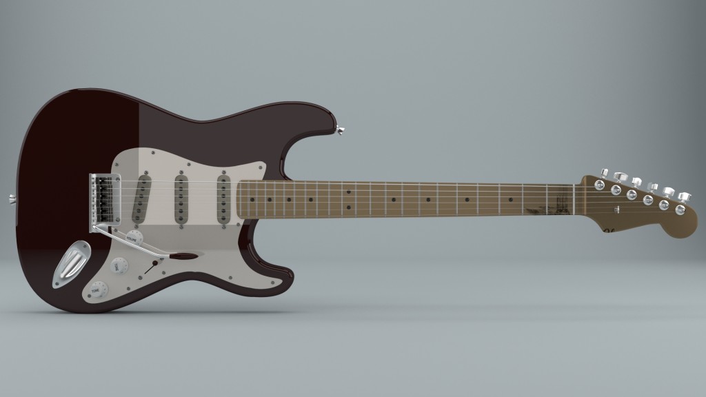 Fender Stratocaster for Cycles 2.72b preview image 1